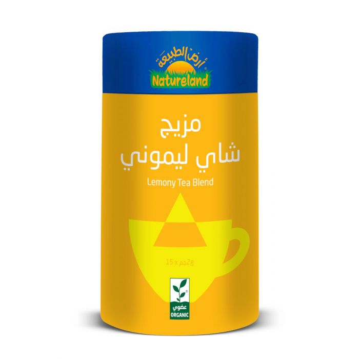 أرض الطبيعة مزيج شاي الليمون 30 جم