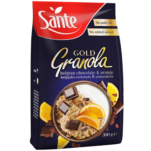 Sante Chocolate Orange Wheat Granola 300Gm