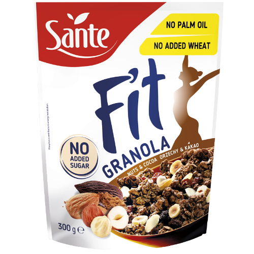 Sante Nuts & Cocoa Sugar Free Granola 300Gm
