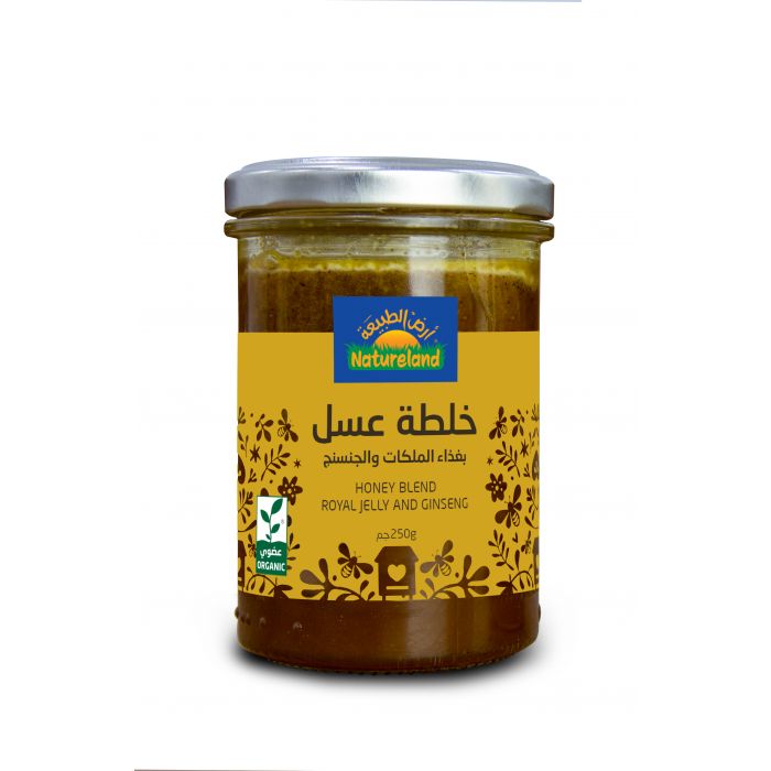 Natureland Honey Blend With Royal Jelly And Ginseng 250Gm