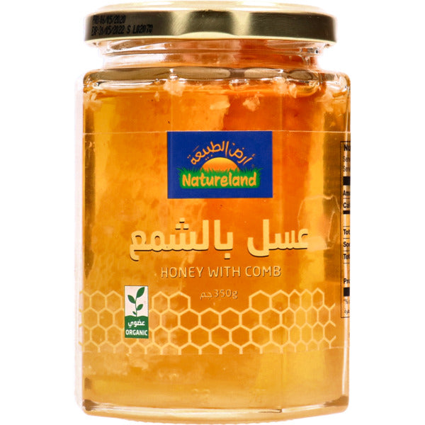Natureland Honey With Comb 350Gm