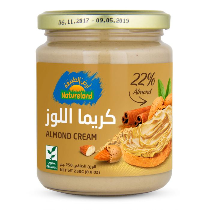 Natureland Almond Cream 250Gm
