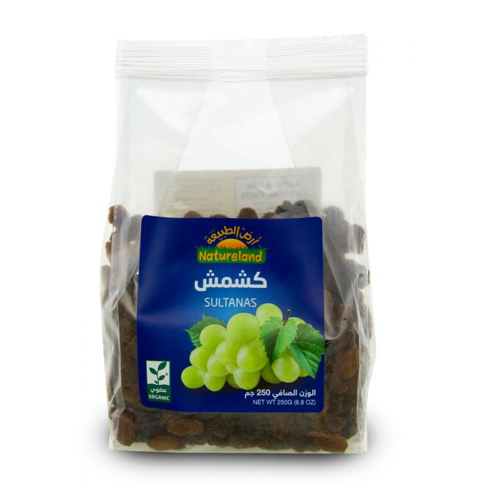 Natureland Sultanas 250Gm