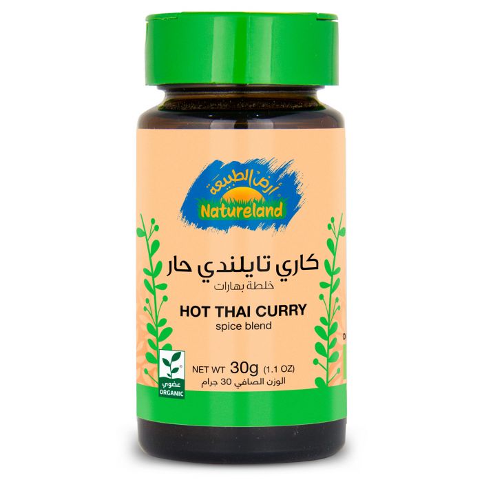 Natureland Hot Thai Curry Spice Blend 30Gm