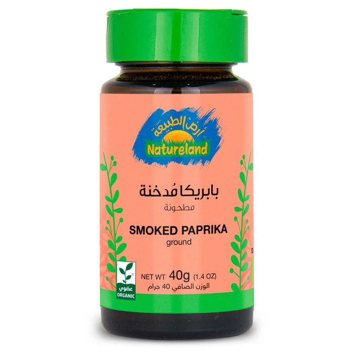 Natureland Smoked Paprika - Ground 40Gm