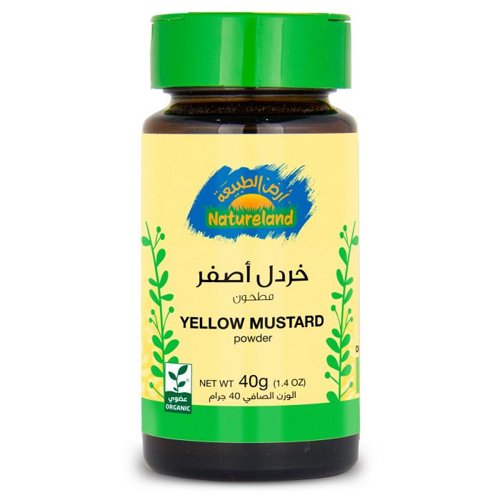 Natureland Yellow Mustard - Powder 40Gm