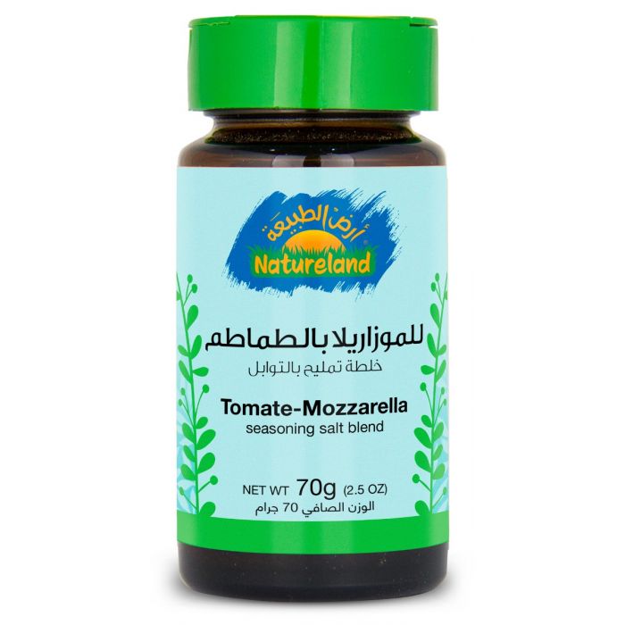 Natureland Tomato Mozzarella Seasoning Salt Blend 70Gm