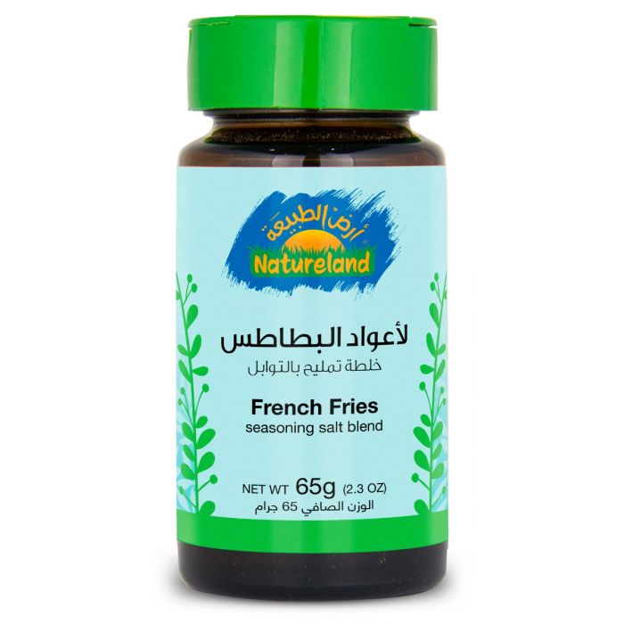 أرض الطبيعة - خلطة توابل البطاطس المقلية بالملح 65 جم