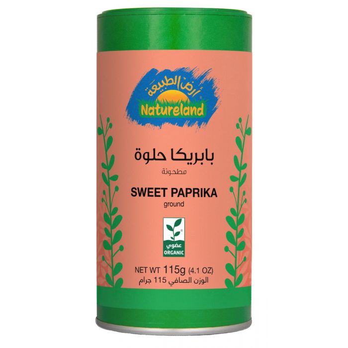 Natureland Ground Sweet Paprika Tin 115Gm