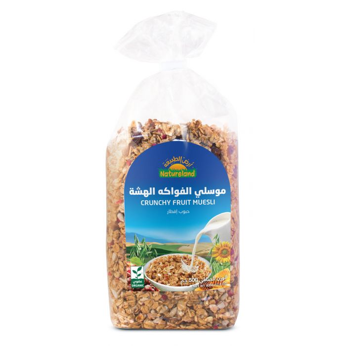 Natureland Crunchy Fruit Muesli 500Gm