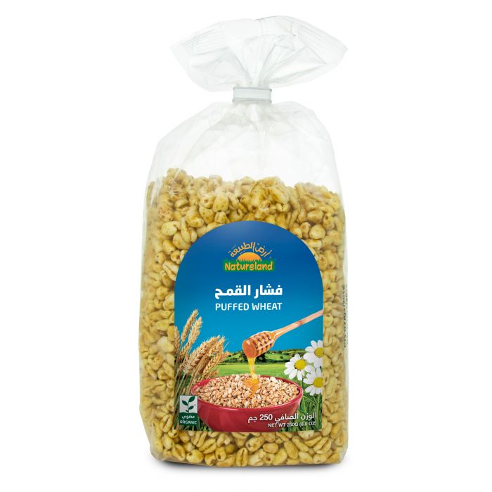 Natureland Puffed Wheat 250Gm