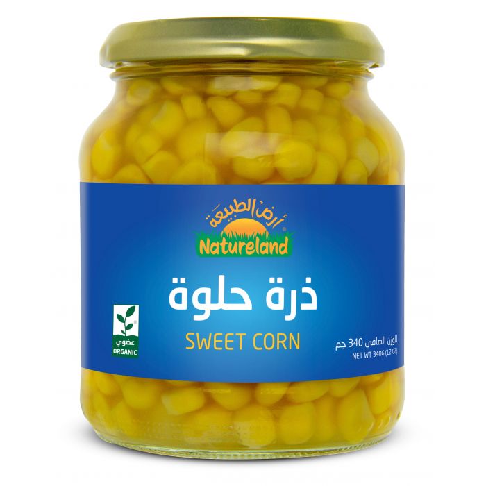 Natureland Sweet Corn 340Gm