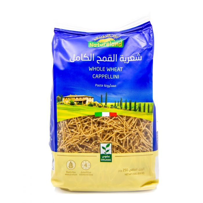 Natureland Whole Wheat Cappellini 250Gm