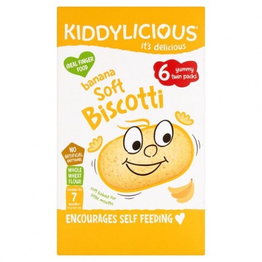 كيديليشوس بسكوتي ناعم بالموز 120 جم