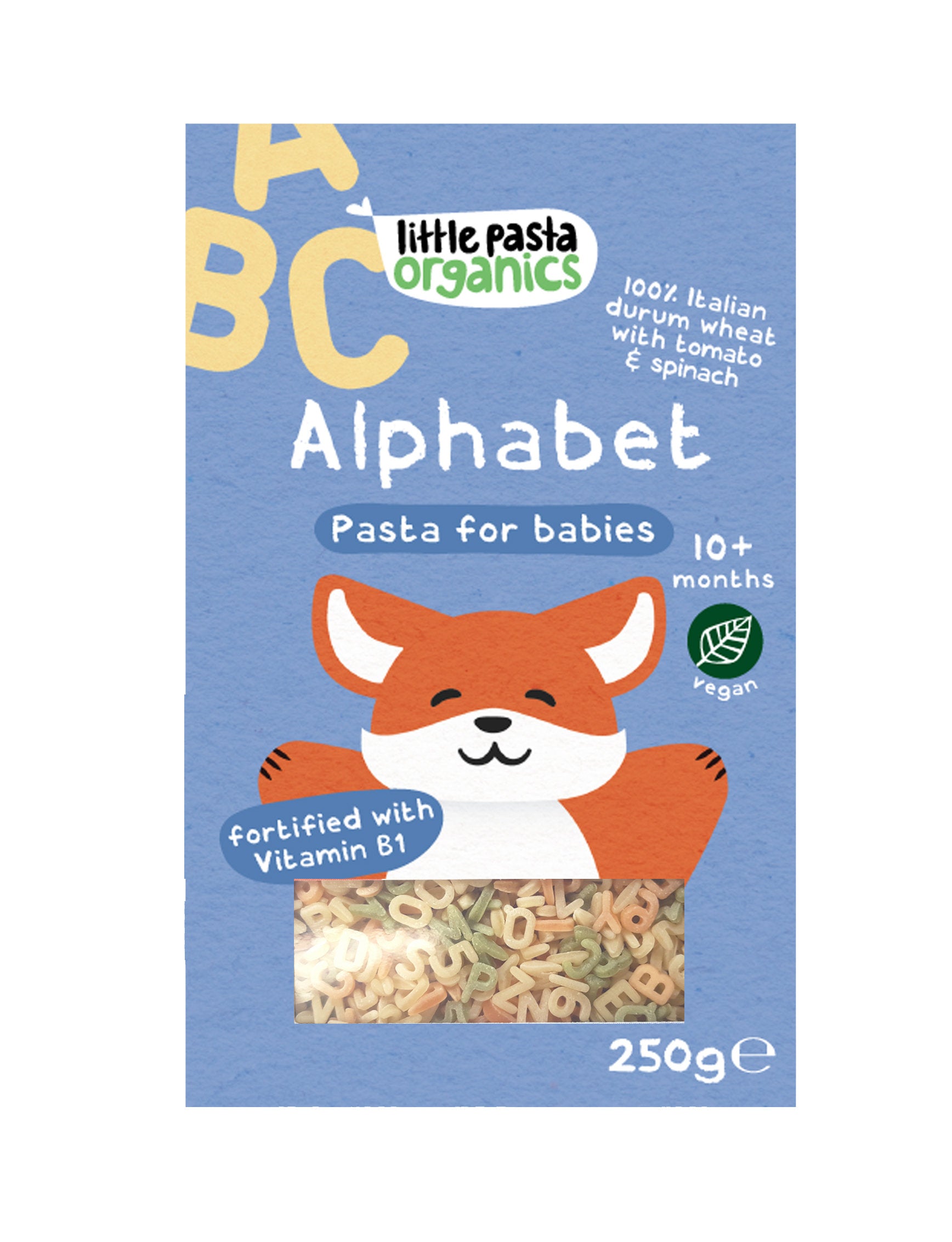 Little Pasta Mini Alphabet Organic Pasta 250Gm