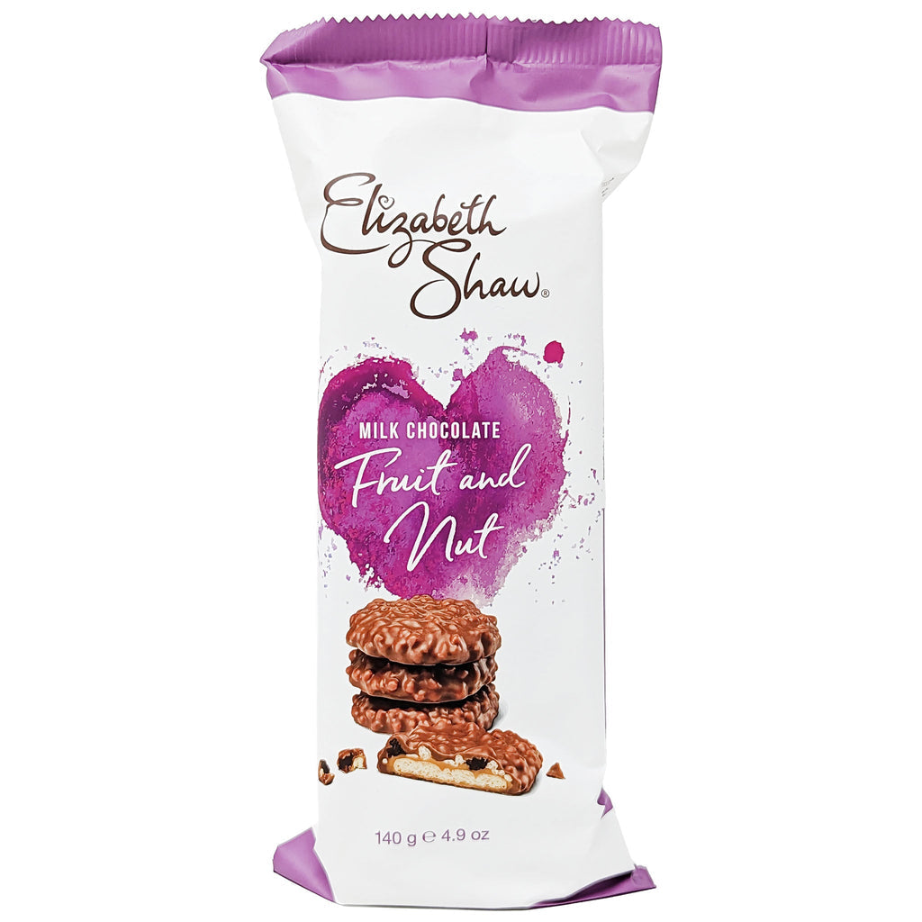 Elizabeth Shaw� Milk Chocolate Fruit And Nuts Biscuits 140Gm