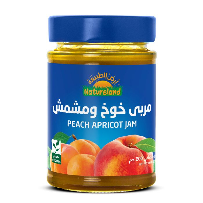 Natureland Peach Apricot Jam 200Gm