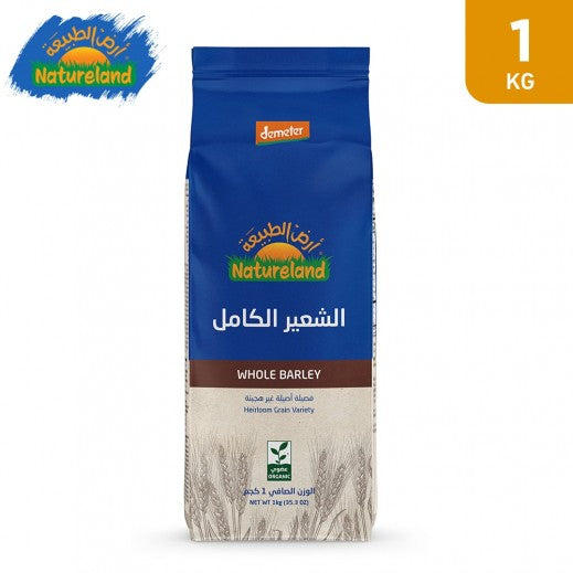 Natureland Whole Barley 1Kg