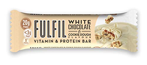 فولفيل لوح فيتامين وبروتين وعجينة الشوكولاتة البيضاء والبسكويت 55 جم