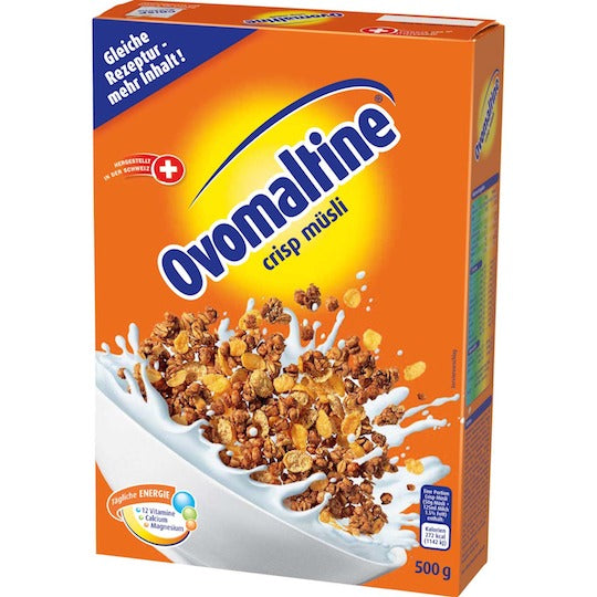 Ovamaltine Crisp Museli 500Gm