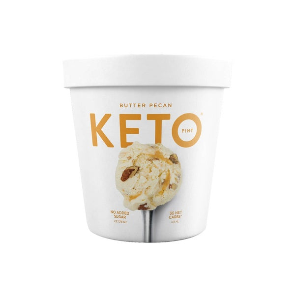 كيتو باينت آيس كريم زبدة البقان 473 مل