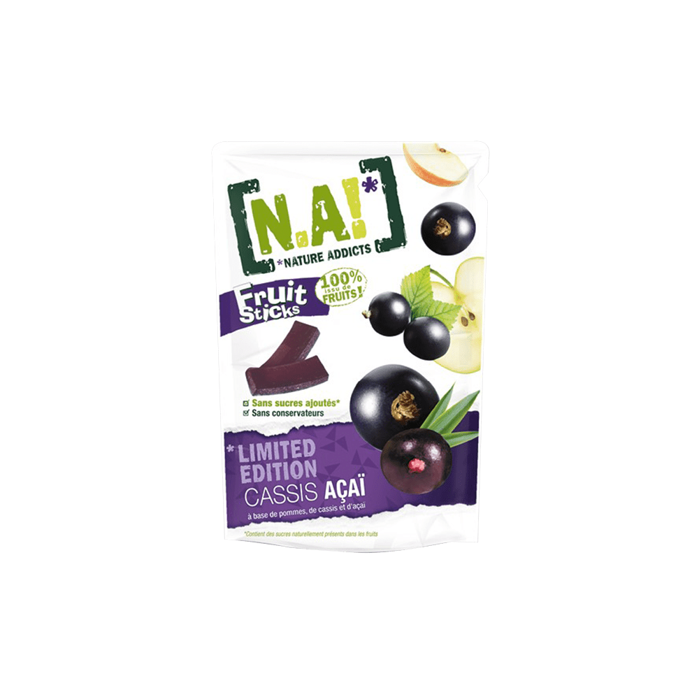 Nature Addicts Acai & Apple Fruit Sticks 35Gm
