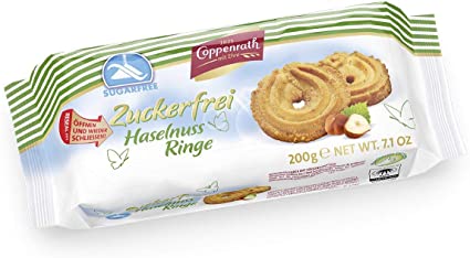 كوبنراث حلقات البندق الخالية من السكر 200 جم
