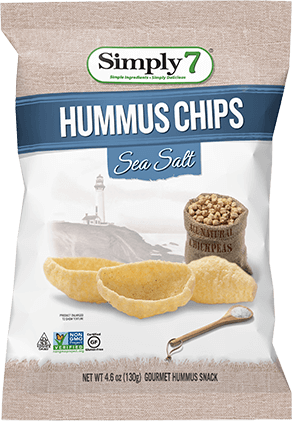 Simply 7 Sea Salt Hummus Chips 113Gm