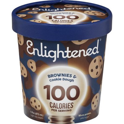 Enlightened Brownies & Cookie Dough Ice Cream 473Ml