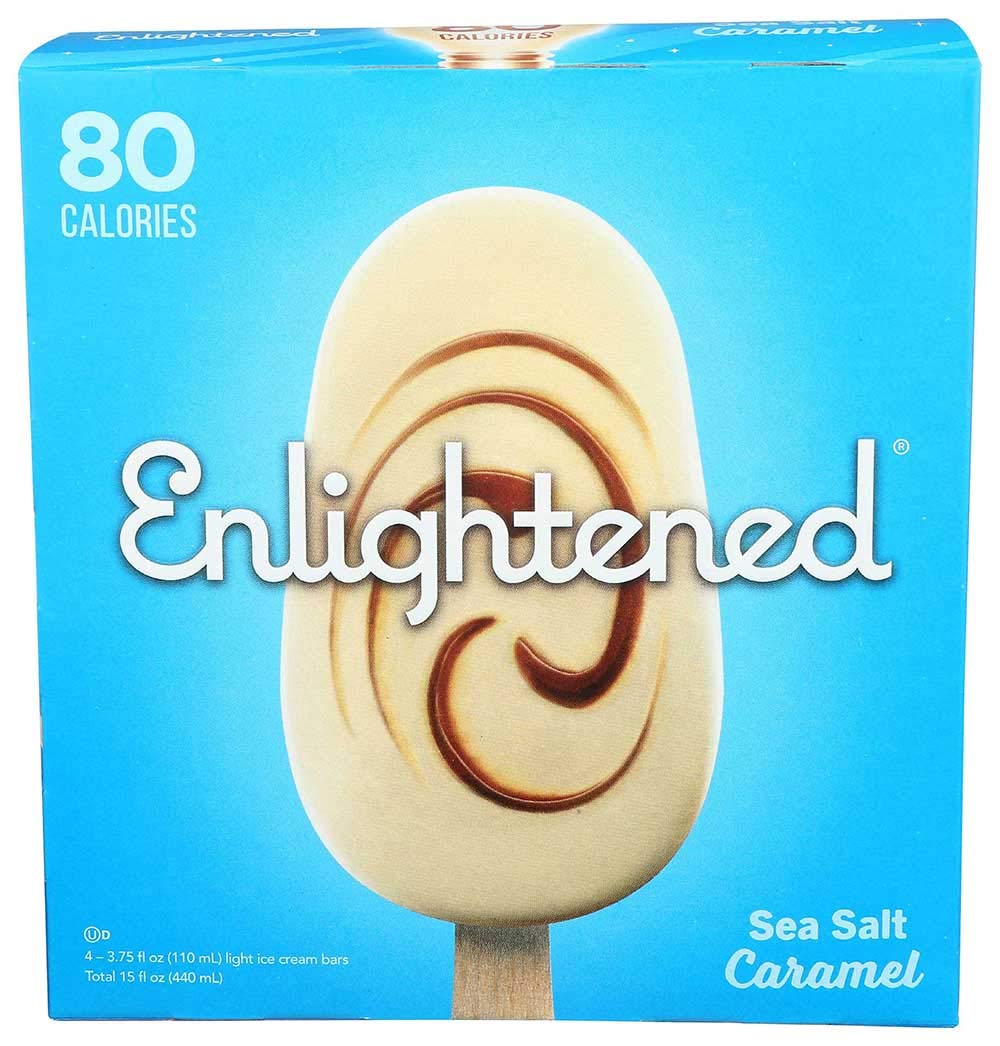 Enlightened Sea Salt Caramel Ice Cream Bar 440Ml