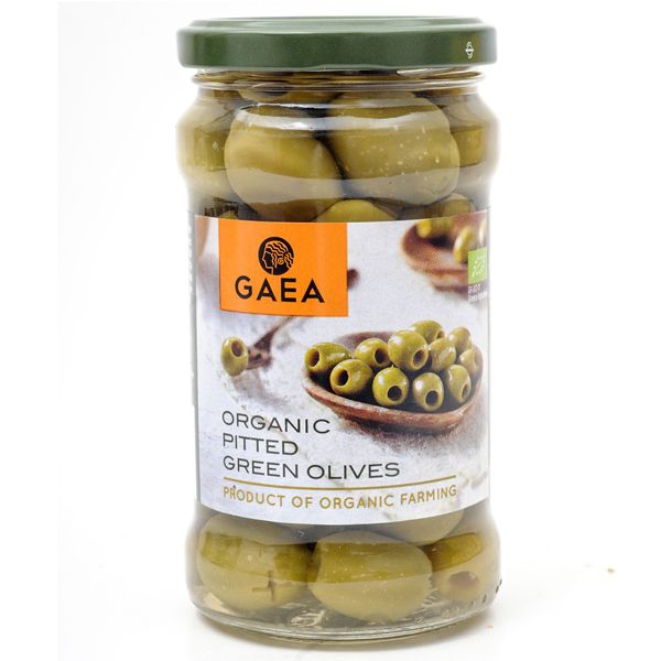 جيا زيتون أخضر عضوي منزوع النوى 290 جم