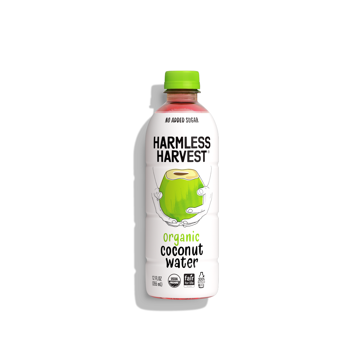 Harmless Harvest Pulp Organic Fresh Coconut Water 355Ml