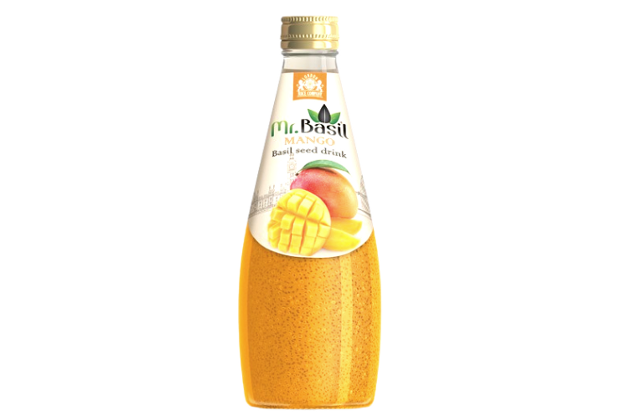 Mr.Basil Mango Basil Seed Drink 290Ml