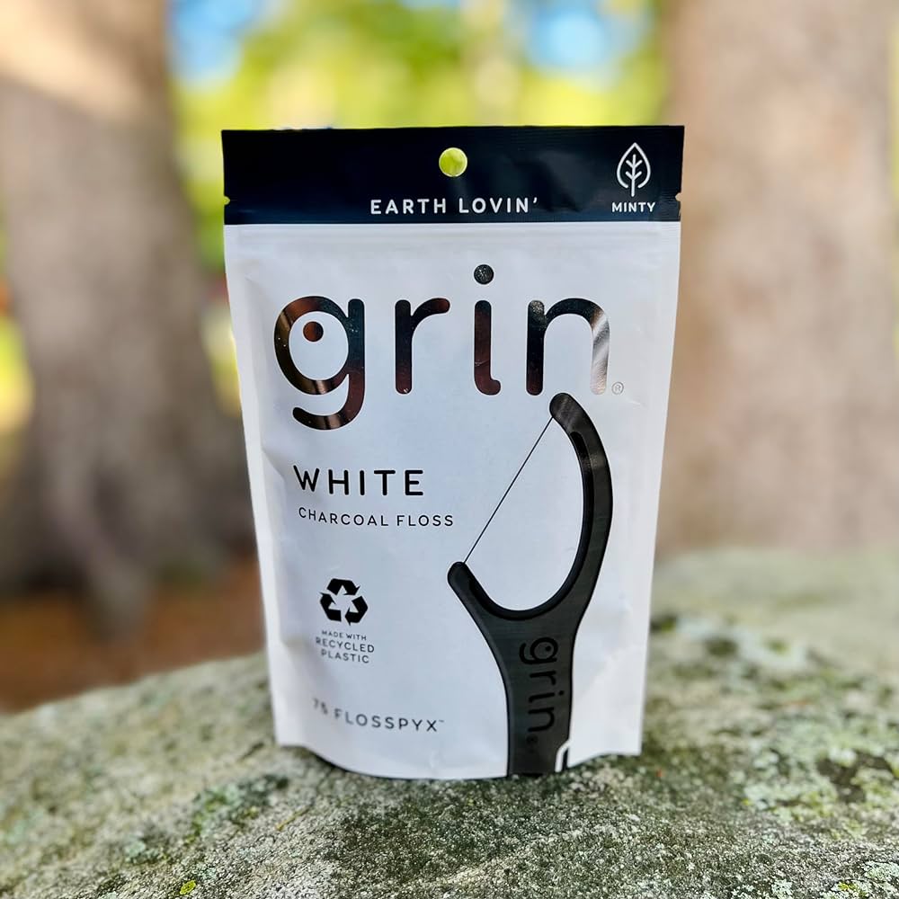 Grin 75P Charcoal Floss Pic 1Unit