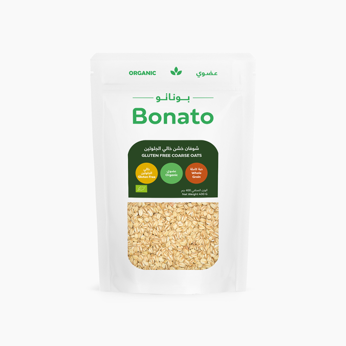 Bonato Coarse Gluten Free Oats 400Gm