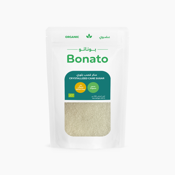 Bonato Crystallized Cane Sugar 500Ml