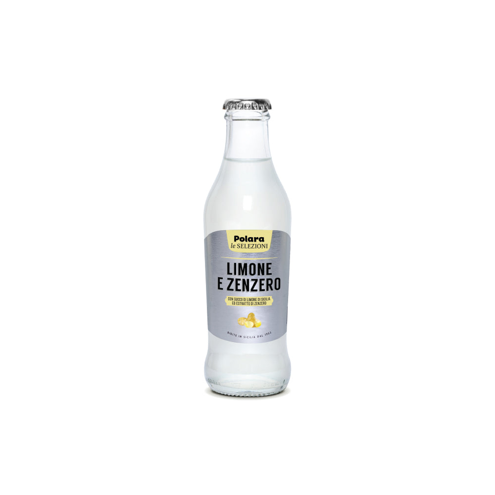 Polara Lemon And Ginger Carbonated Soft Drink 200Ml