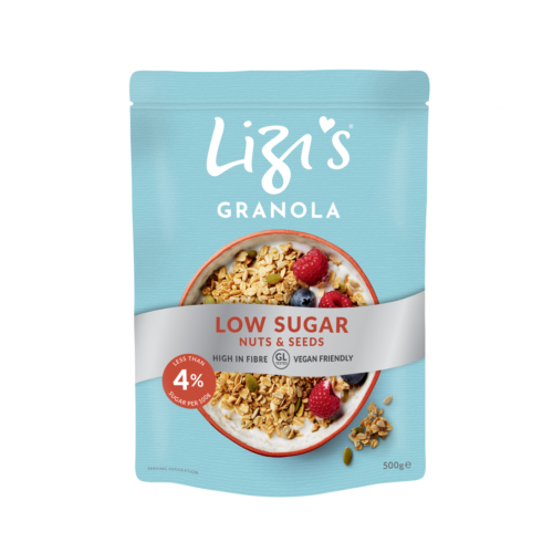 Lizis Low Sugar Granola 500Gm