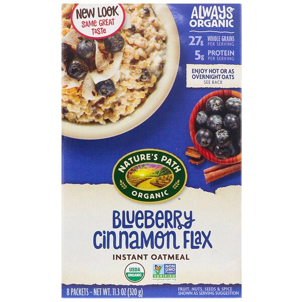 Natures Path Optimum Power Blueburry Organic Oatmeal 320Gm