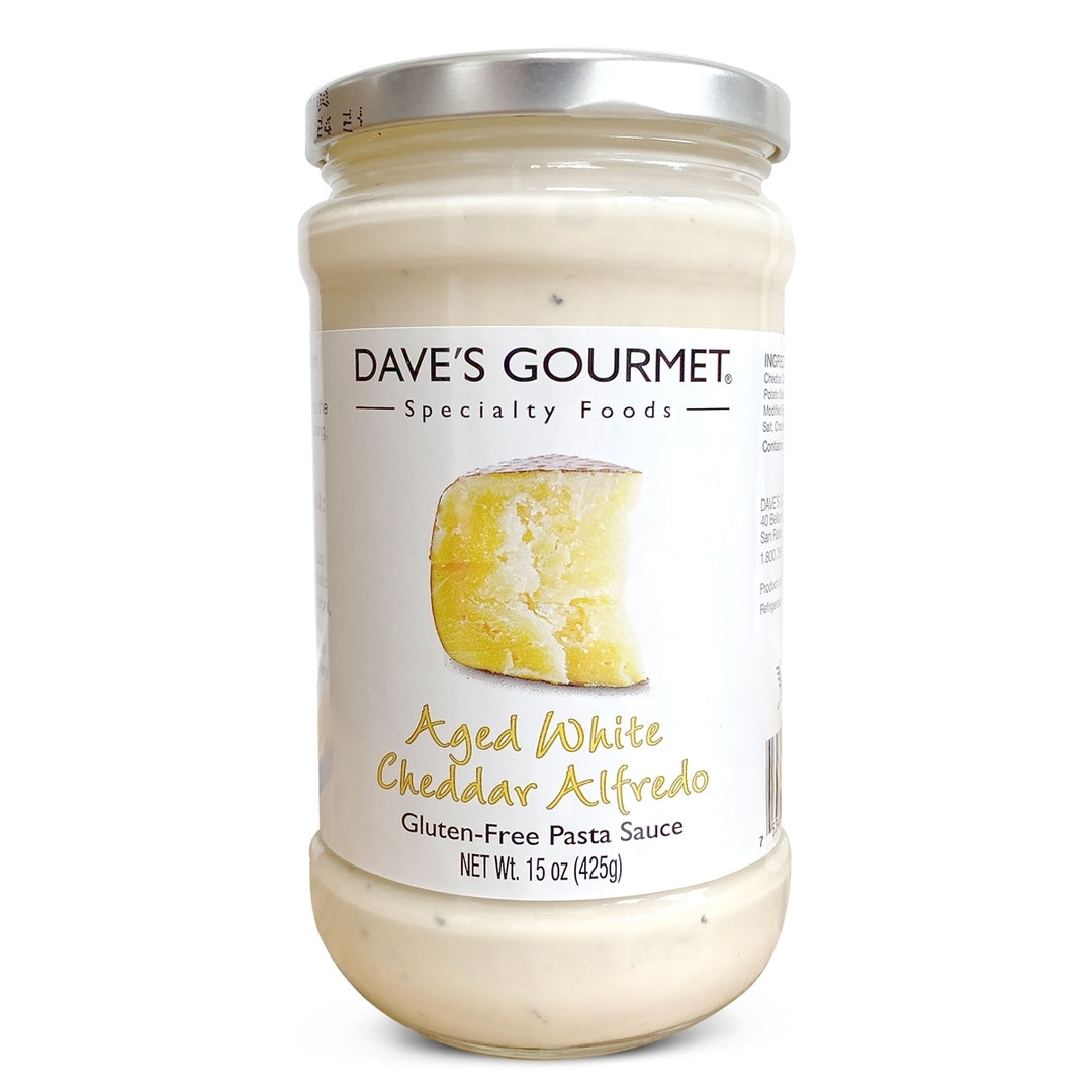 Dg Gf Aged White Cheddar Alfredo Pasta Sauce 15Oz
