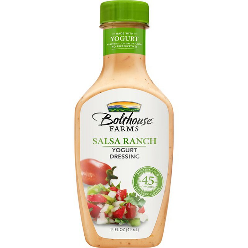 Bolthouse Farms Salsa Ranch Yogurt Salad Dressing 414Ml