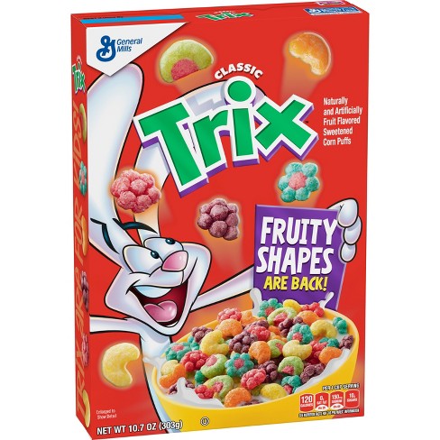 General Mills Trix Cereals 10.7Oz