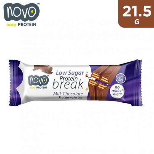 نوفو بروتين لوح بروتين شوكولاتة الحليب 21.5 جم