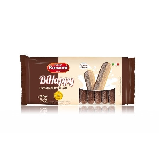 Bonomi Vanilla & Choco Lady Finger 200G