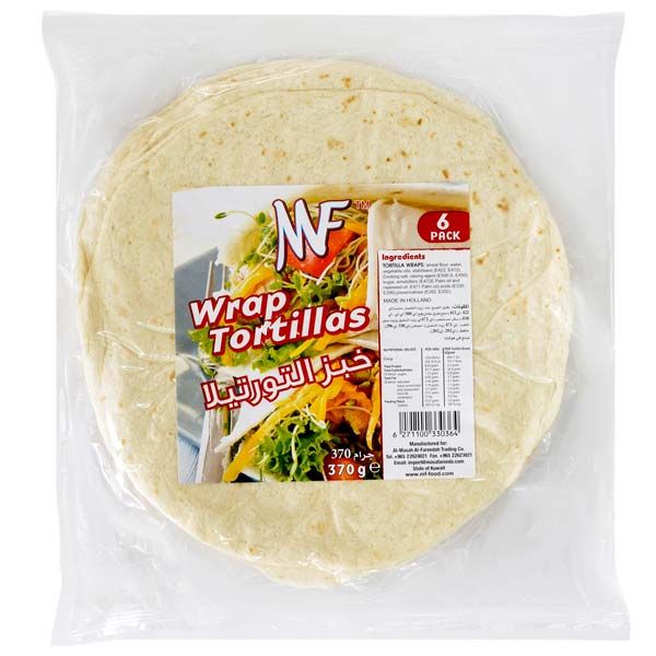 Mf Tortilla Wraps 370Gm