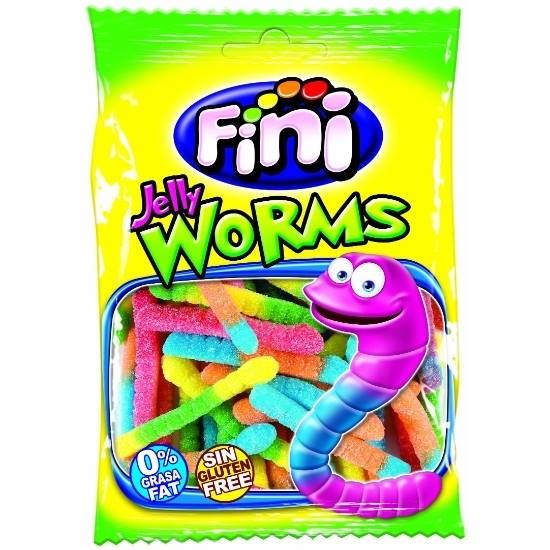 Fini Sour Worms Candy 100Gm