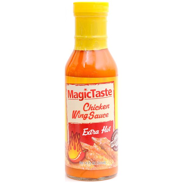 Magic Taste Extra Hot Chicken Wing Sauce 355Ml
