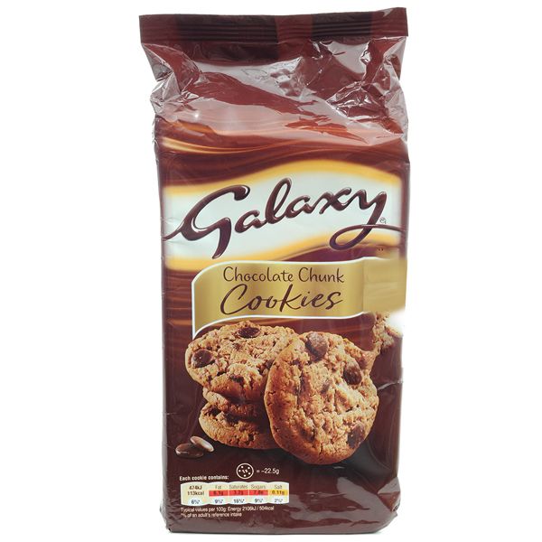 Galaxy Chocolate Chunk Cookies 180Gm
