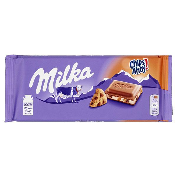Milka Chips Ohoy Chocolate 100Gm