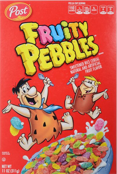 Post Fruity Pebbles Cereal 311Gm